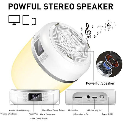 with Bluetooth Music Speaker Rotating LED Projector Dimmable colors Random Color Wedding Party Gift Projector Light