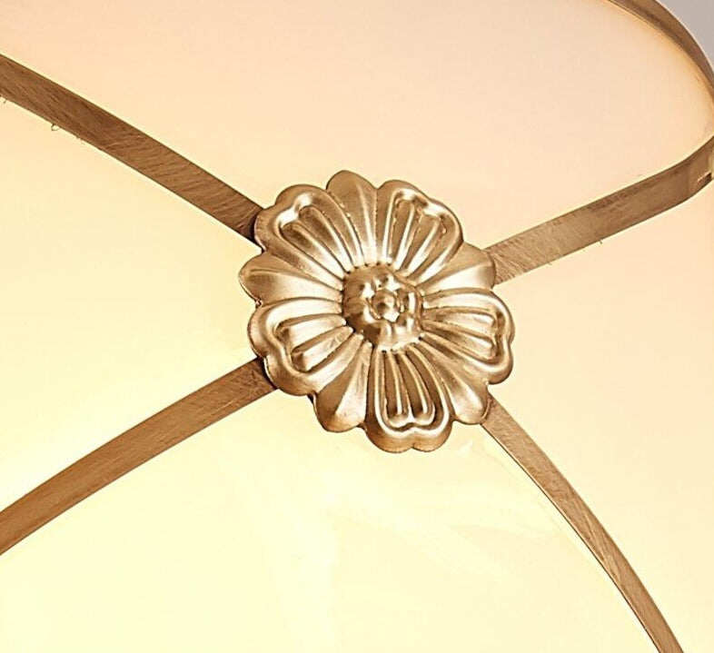 Modern LED Ceiling Lights Foyer Copper Lamparas De Techo Vintage E27 Lamp Ceiling For Living Room Bedroom Home Lighting