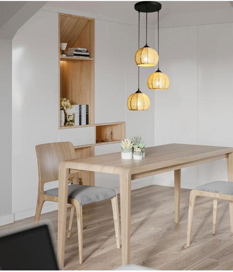 American Round Hemp Rope Chandelier
