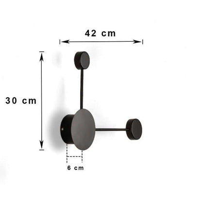 Postmodern wall lamp simple led living room wall lamp bedroom bedside creative aisle hotel exhibition hall corridor lighting