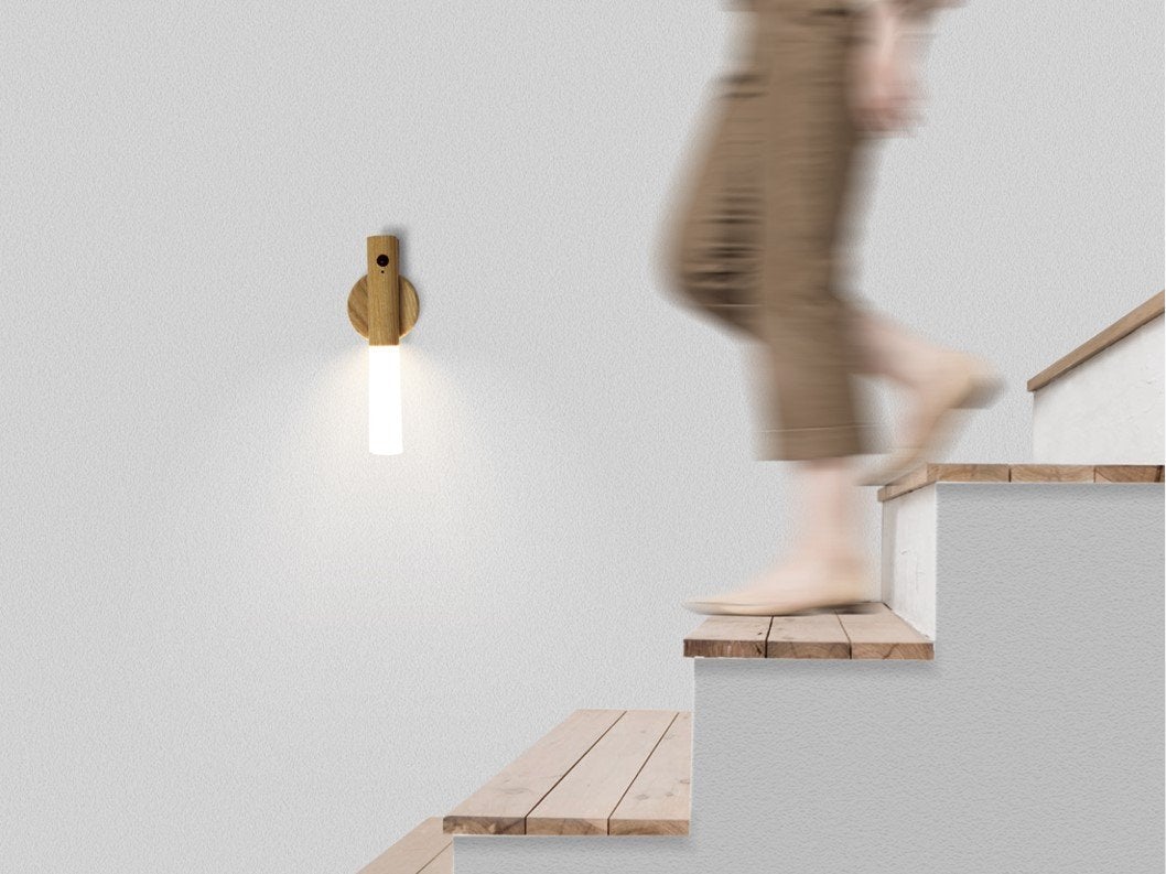 Intelligent Human Body Induction Small Night Light LED Household Charging Corridor Induction Light