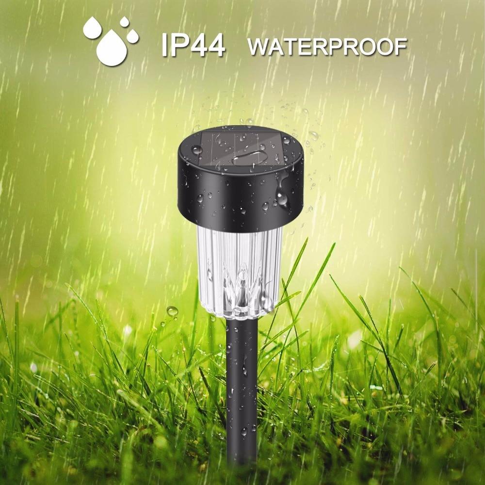 LED Solar Garden Lights Outdoor Solar Powered Lamp Lantern Waterproof Led Landscape Lighting Pathway Patio Yard Lawn Decoration