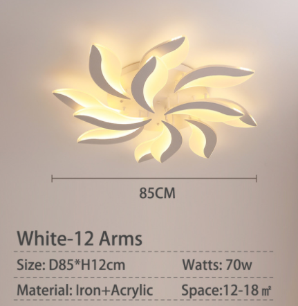 New Design Acrylic Modern Led Ceiling Lights For Living Study Room Bedroom Lampe Plafond Avize Indoor Ceiling Lamp