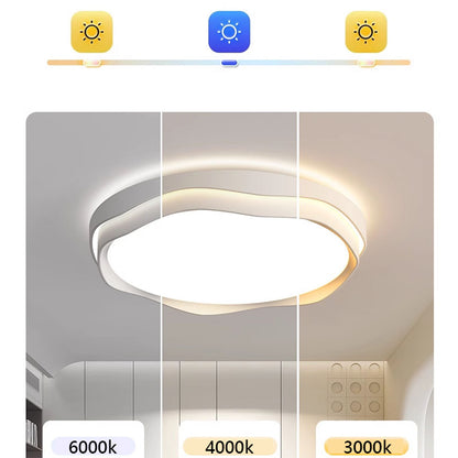 Cream wind aisle light Entrance corridor Cloakroom light Full spectrum eye protection Modern simple balcony ceiling light