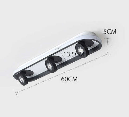 Simple Multi Head Spotlight Living Room Corridor Porch Ceiling Lamp Energy Saving LED Lamp Combination Ceiling Lamp
