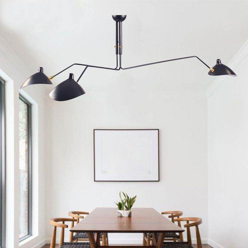 Modern Multi Heads Nordic Retro Pendant Lamps Stores Restaurants Designer Creative Pendant Light For Decoration