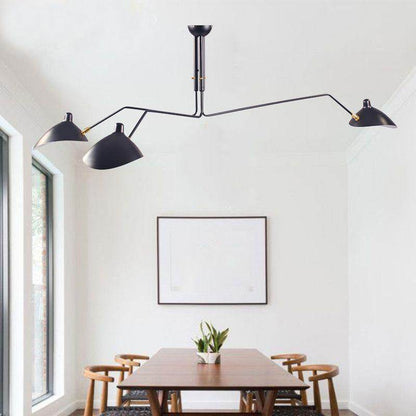 Modern Multi Heads Nordic Retro Pendant Lamps Stores Restaurants Designer Creative Pendant Light For Decoration