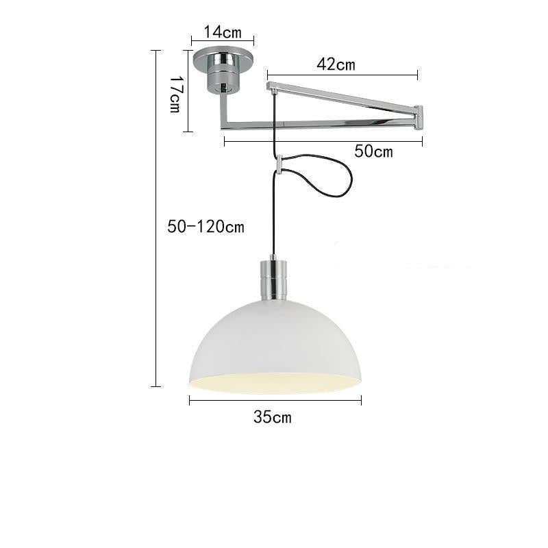 Designer Nordic Modern Minimalist Study Bar Bar Creative Personality Removable Chandelier