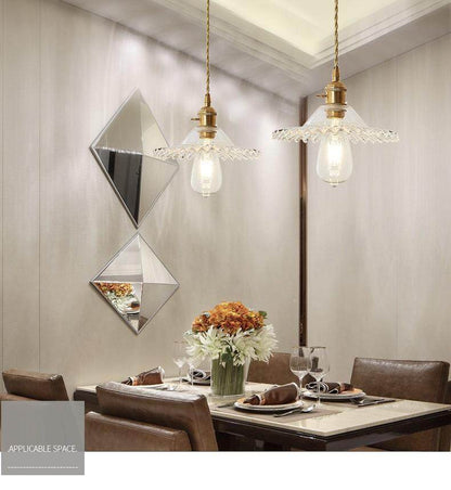 Glass Modern Pendant Light Kitchen Light Fixture Dining Room Vintage Hanging Lamp Bedside Hanglamp Vintage Luminaire