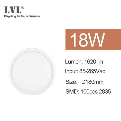 LED Ceiling Light 6W 9W 13W 18W 24W Modern Surface Ceiling Lamp For Kitchen Bedroom Bathroom Lamps
