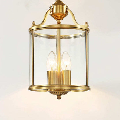 Bar Porch Corridor Chandelier Simple Copper Dining Room Study Balcony Chandelier