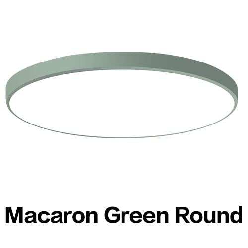 Ultra-Thin 5CM LED Modern Simple Ceiling Light Round Square Lamp For Living Room