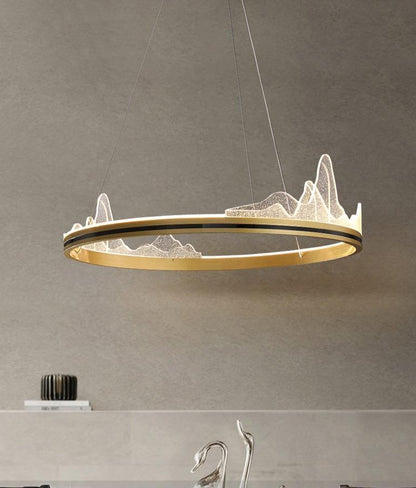 Nordic Personality Living Room Bedroom Chandelier Creative Hotel Lamps