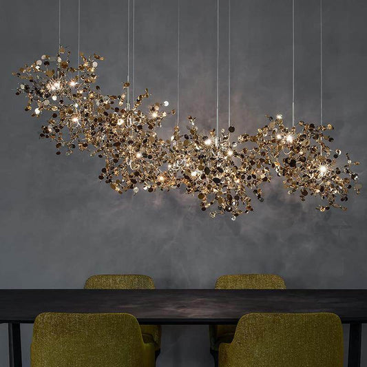 Modern Pendant Lights Stainless Steel Shade Dining Room Pendant Lamp Led Luminaire Suspendu Restaurant Living Loft Light Fixture