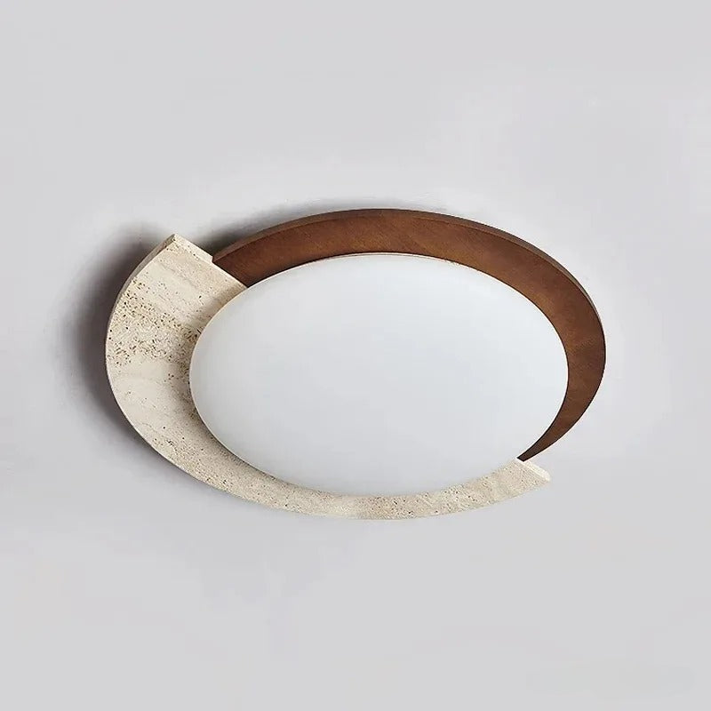 Designer Personalized Ceiling Lamp Modern Home Decoration LED Lamp Wabi Sabi Room Homestay Corridor Warm Ceiling Light