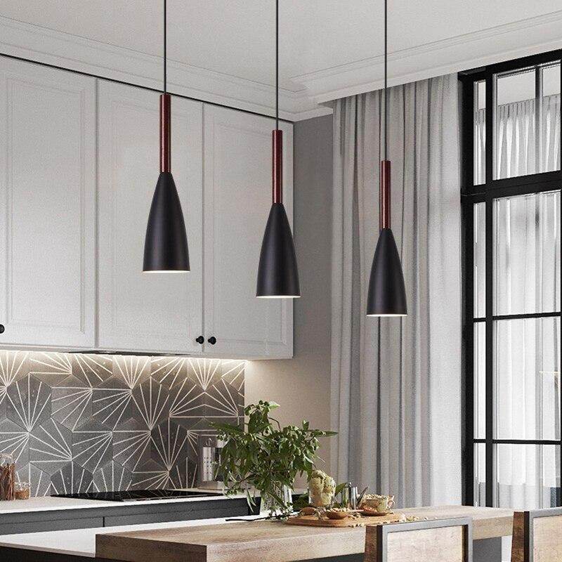 Modern Pendant Light Nordic Lamp Loft Hanglamp Living Room Kitchen Hanging Light Fixture Dining Room Pendant Lighting