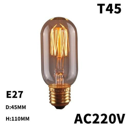 Modern Pendant Light Black Iron Hanging Cage Vintage Led Lamp E27 Industrial Loft Retro Dining Room Restaurant Bar Counter