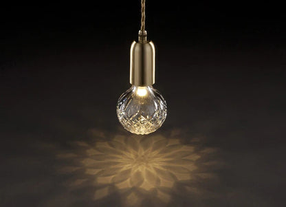 Modern Crystal Glass Ball LED G9 Pendant Lights Creative Decor Hall Ball Droplight