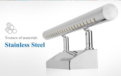 Modern Led Mirror Light 3W 5W 7W Waterproof Wall Lamp Bathroom Lighting Wall Mounted Industrial Stainless Steel