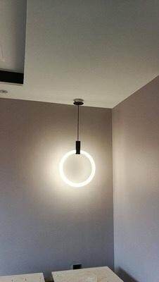 LED Nordic Wooden Iron Acryl Rings DIY LED Lamp LED Light.Pendant Lights.Pendant Lamp.Pendant light For Dinning Room Foyer