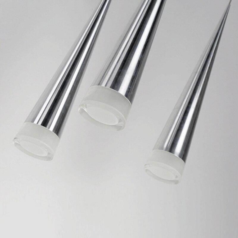 Modern Led Pendant Lights Fixture For Dining Room Aluminum Hardware Hanging Lamp  Lighting Restaurant Decorated For 15-30 Meters