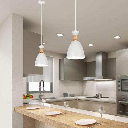 LED Pendant Lamp Modern Hanging Lights Pendant Lighting Wood Modern Lighting For Restaurant Pendant Lighting Dining Room Bedroom
