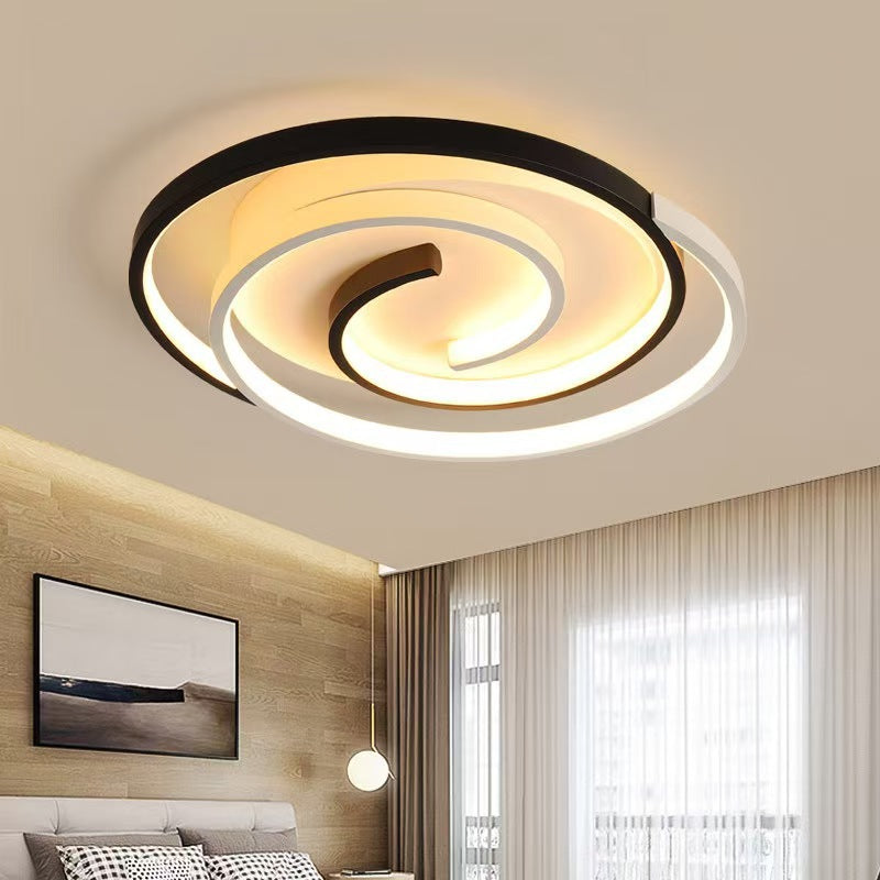 220V 230V Household LED Ceiling Lights Modern Living Room Bedroom Ceiling Light 40/50cm Simple Ceiling Lamp Low Floor Lighting