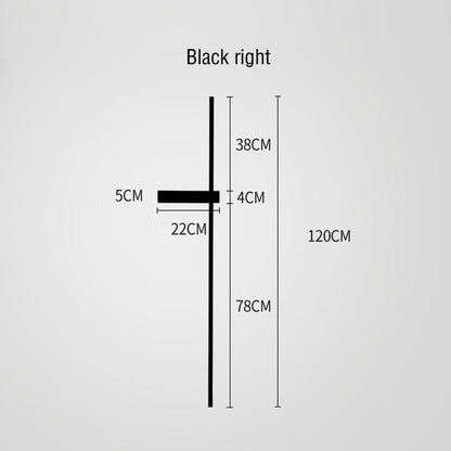 Long Wall Lamp Background Line Wall Lamp