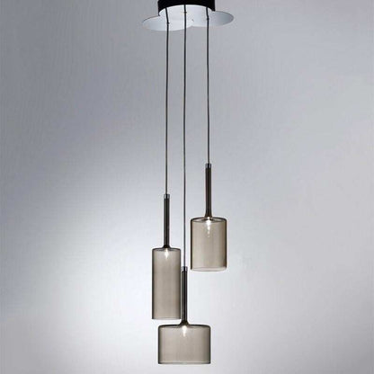 Modern Colorful Single Head/Three Heads Glass Pendant Lights G4 Led Lliving Room Bedroom Restaurant Personality Pendant Lamps