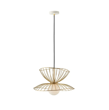 Simple Modern Restaurant, Personalized Iron Art Chandelier