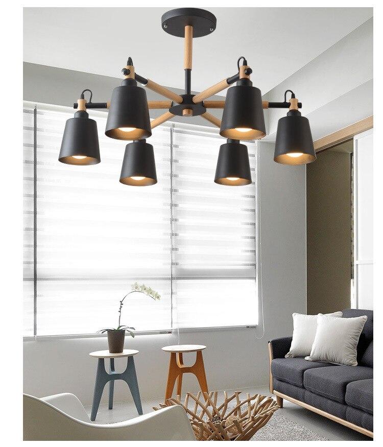 Chandelier Modern Kitchen Lamp Living Room Foyer Lights Kitchen Light,  LED Wood Branch Lamp Lighting Fixture Luminaire