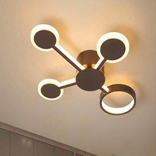 Modern Led Spaceship Chandelier Lighting Nordic Creative  Pendent Lamp For Living/Dining Room Bedroom Kitchen  Home
