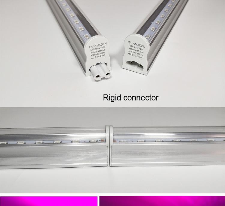 LED growing lamp for plants and aquarium SMD5730 660nm 455nm spectrums light be used for seeding flower vegetable potted plants