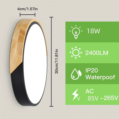 LED Modern Iron Acryl Colorized Round 5cm Super Thin LED Lamp.LED Light.Ceiling Lights.LED Ceiling Light.Ceiling Lamp For Foyer