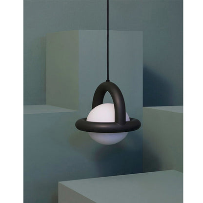 Modern Balloon Pendant light  LED Glass Design Bedside Nordic Chandelier Bedroom Living Dining Room Stairs Home G4 Hanging Lamp