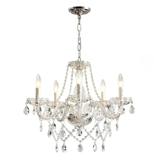 Europe Luxury Chandelier Lights Crystal Chandeliers Decor Loft Living Dining Room Pendant Indoor Lighting