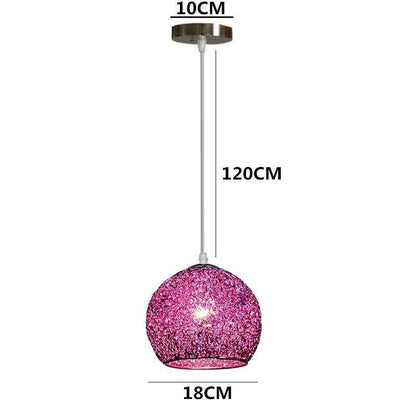 Simple Nordic Aluminum Chandelier