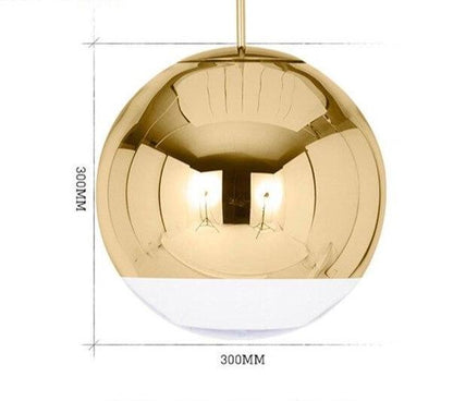 Nordic Led Pendant Light Creative Personality Modern Glass Ball Pendant Lamp Bar Bedroom Bedside Living Room Hanging Lamp