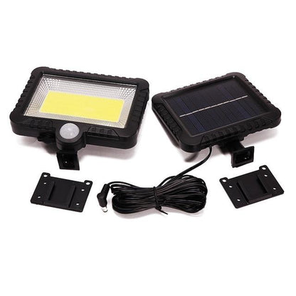 30W 100LED Solar Light Outdoor Solar Powered Sunlight For Outdoor Garden Security Night Wall Split Solar Lamp ping