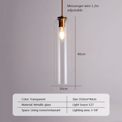Nordic Pendant Lights iron Glass Lampshade Modern E27 LED Interior Wall Light for Bedside Bedroom Dining Table Living Room
