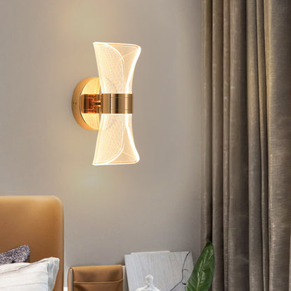 Luxury Wall Lamp Bedroom Bedside Lamp Online Celebrity Hotel Living Room LED Acrylic Background Wall Creative Street Lamp