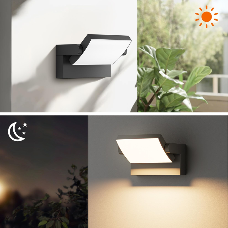 Modern Outdoor Wall Lamp Corridor Balcony Garden Living lamps Wall Light LED IP65 Waterproof With Sensor lights