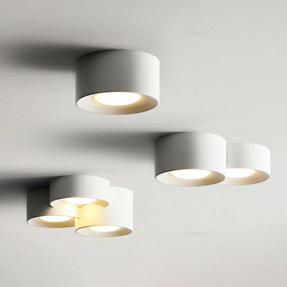 Nordic LED Ceiling Lamp Cylinder Spotlight Chandelier for Bedroom Hallway Decoration Indoor Lighting