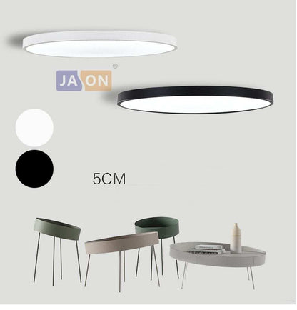 LED Modern Acryl Alloy Round 5cm Super Thin LED Lamp.LED Light.Ceiling Lights.LED Ceiling Light.Ceiling Lamp For Foyer Bedroom