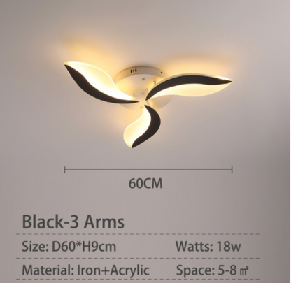 New Design Acrylic Modern Led Ceiling Lights For Living Study Room Bedroom Lampe Plafond Avize Indoor Ceiling Lamp