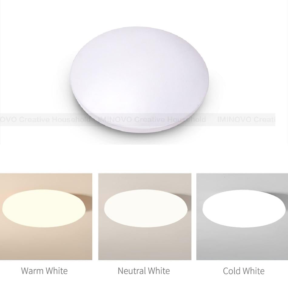 Modern LED Ceiling Light Lighting Fixture Lamp Surface Mount Living Room Bedroom Bathroom Remote Control Home Decoration Kitchen
