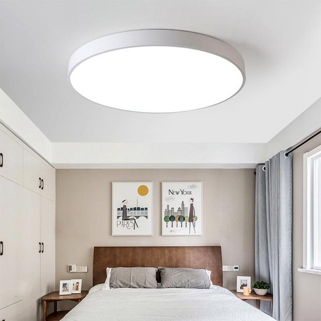 Led Ceiling Light Lamp Ultra-thin Lamp Lights Round 50 cm Room Light Modern Lighting Surface Mount Flush Panel Hallway