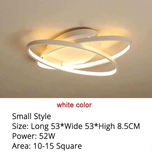 Oval Led Ceiling Lights Luminaire Plafonnier For Living Room Kitchen Bedroom Lampen Modern Light Fixtures Verlichting