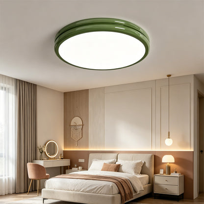 Modern Flat Ceiling Light Chandelier for Living Dining Room Bedroom Down Lighting