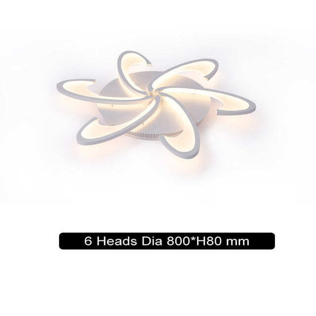 Remote Control LED Ceiling Lights with Ultra-thin Acrylic Flush Mount Lamp